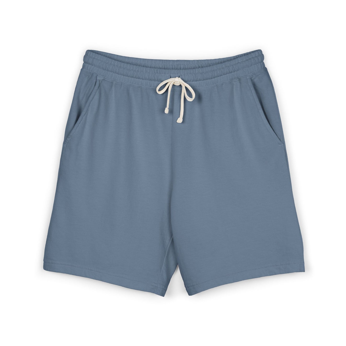 Lightweight Fleece Sweat Shorts — Garment-Dyed Casual Lounge Shorts