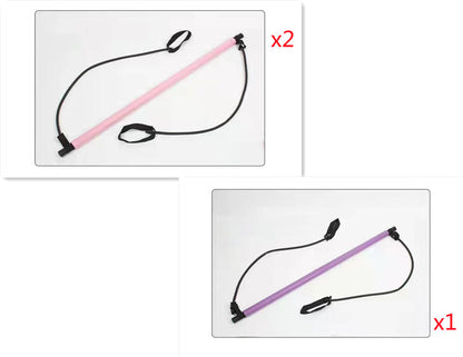 Multifunctional Pilates Stretching Stick – Yoga Puller for Home Fitness, Flexibility & Toning