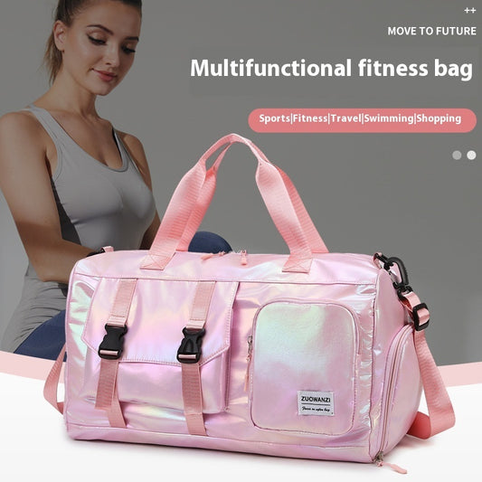 🌈 Pearl Colorful Sports Gym Bag – Large Capacity & Stylish Duffel