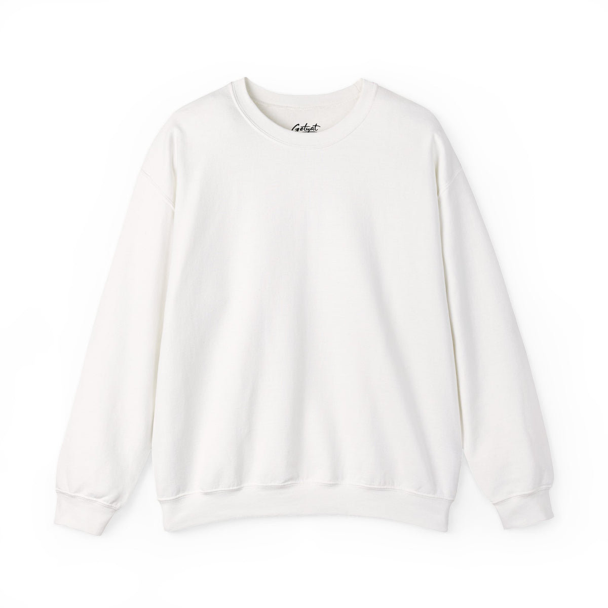 Motivational Crewneck Sweatshirt – GETYAT Acronym Back Print (Grind Elevate Transform Yourself Always Today)