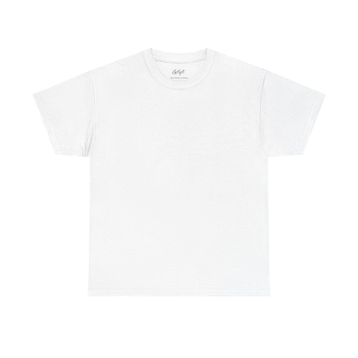 GETYAT Abstract Brain Graphic T-Shirt | Black & White Neural Art Tee