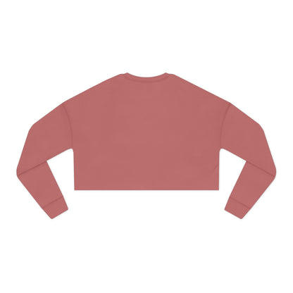 GETYAT Women’s Cropped Sweatshirt | Dusty Rose Script Graphic Crop Top