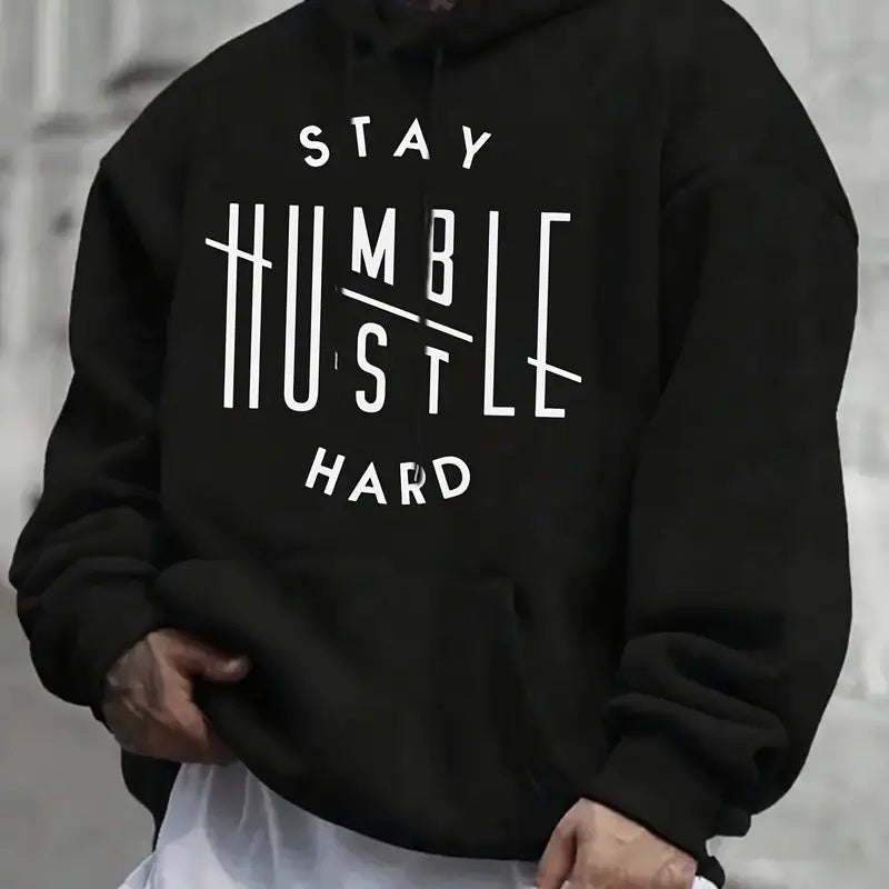 🧥 Fleece Single-Hat Hoodie – Warm Casual Pullover for Autumn & Winter