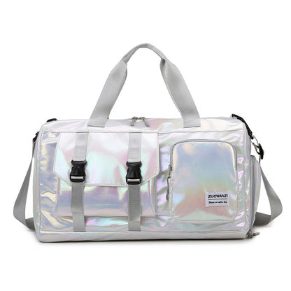 🌈 Pearl Colorful Sports Gym Bag – Large Capacity & Stylish Duffel