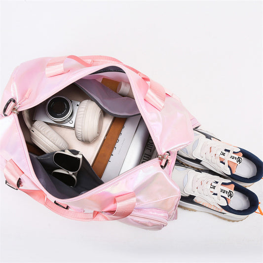 🌈 Pearl Colorful Sports Gym Bag – Large Capacity & Stylish Duffel