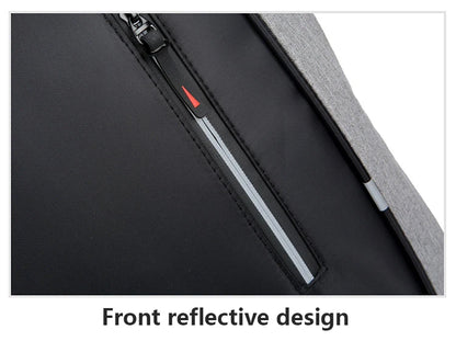 Waterproof Business Backpack for Men – USB Charging 15.6-Inch Laptop Backpack, Large Capacity School & Work Bag, Durable Men’s Backpack