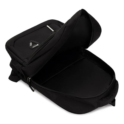 Minimalist Large Capacity Backpack for Men – Waterproof Oxford Commute School Backpack, Business Casual, Multiple Pockets, Travel Bag