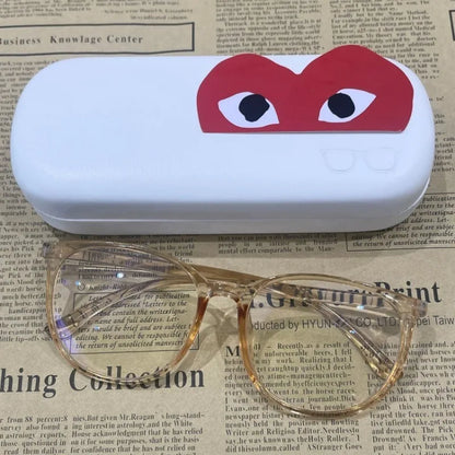 Anti Blue Light Blocking Glasses - Clear Anti Radiation Glasses with Replaceable Lenses for Women & Men