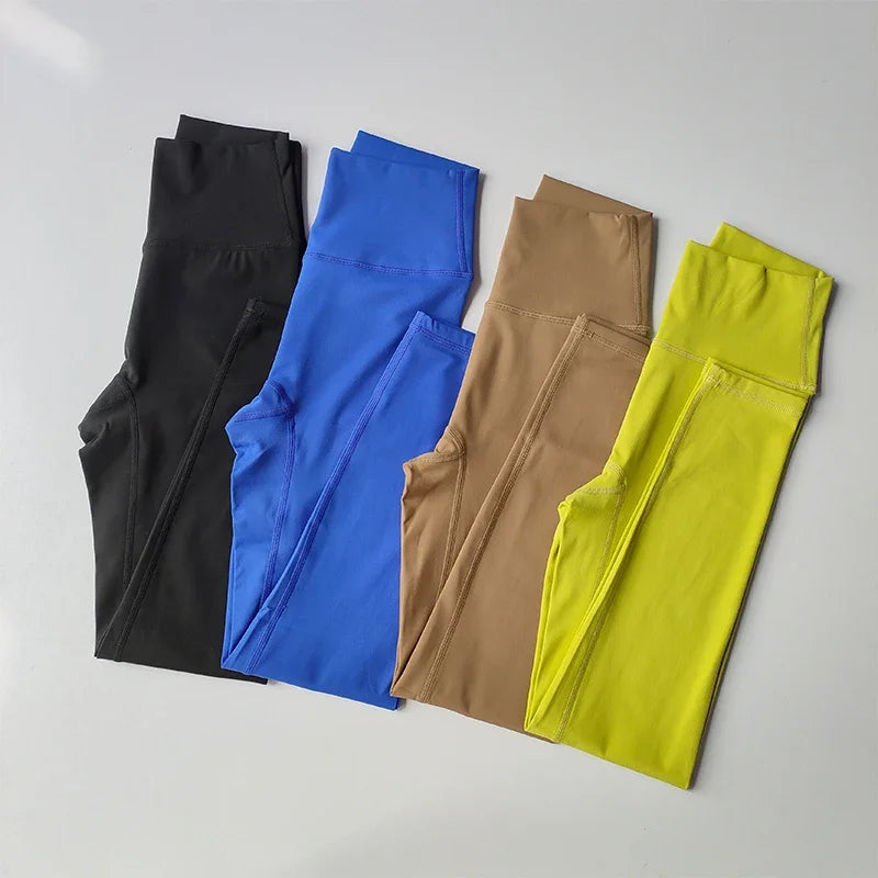 Seamless Yoga Suit for Women – Sports Bra, High Waist Leggings & Shorts Gym Set