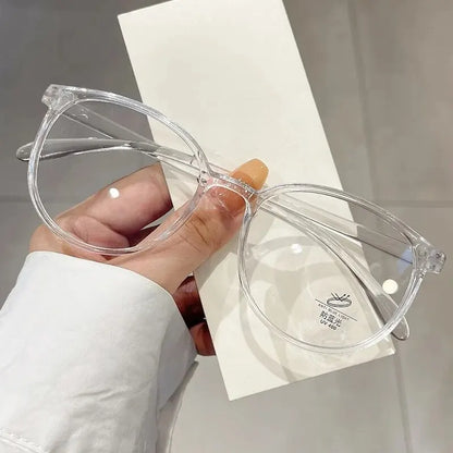 Anti Blue Light Blocking Glasses - Clear Anti Radiation Glasses with Replaceable Lenses for Women & Men