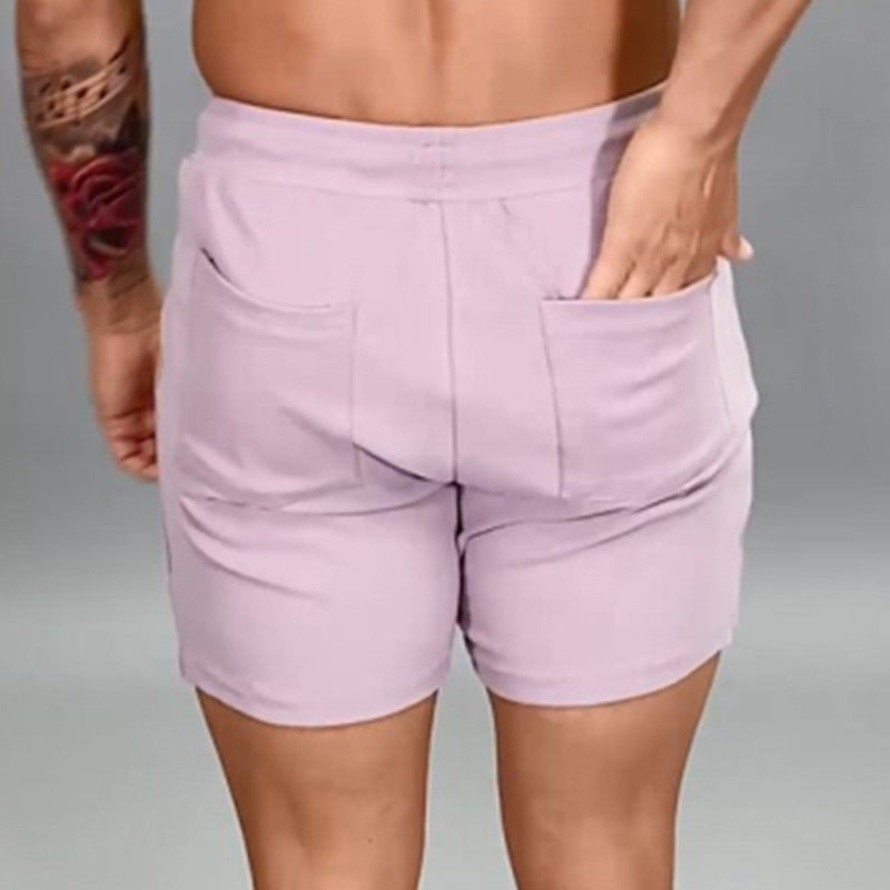 🩳 Fitness Casual Sports Running Cotton Split Shorts – Breathable Workout & Everyday Wear