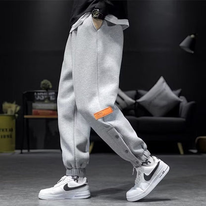 👖 Autumn & Winter Velvet Padded Casual Pants – Warm Soft Lined Everyday Trousers