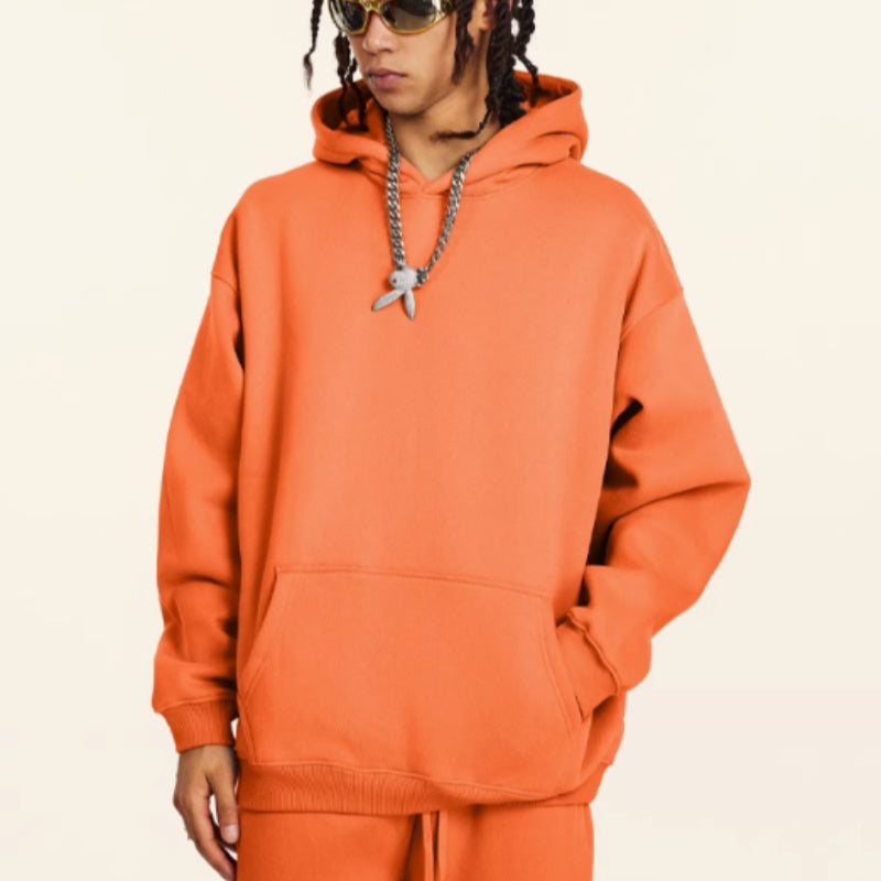 🧥 Men’s Hooded Sweater – Casual Warm Knit Pullover for Everyday Wear