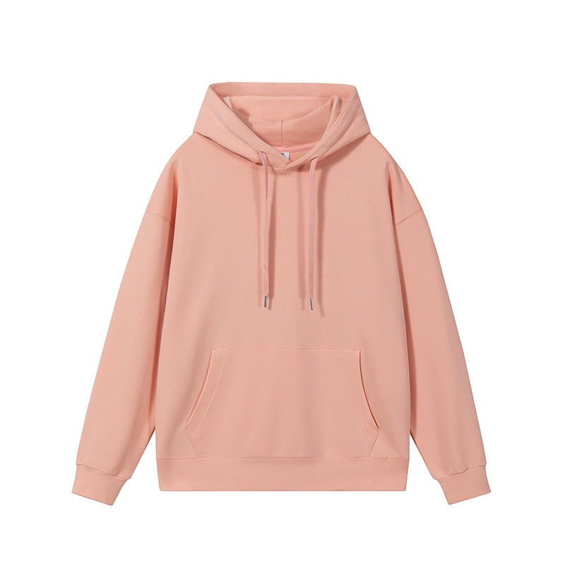 Thickened Loose Hooded Sweatshirt – Comfortable Group Clothing