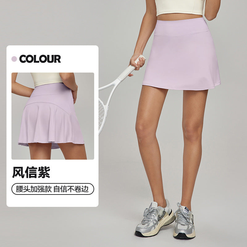 Women’s Casual Sports Skirt – Athletic Skort with Built-In Shorts for Tennis, Running & Everyday Wear