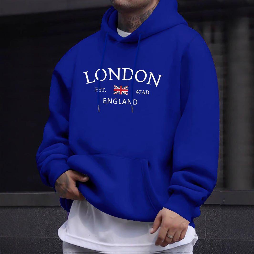 🧥 Fashion Personalized Printed Men’s Hoodie – Casual Streetwear Pullover