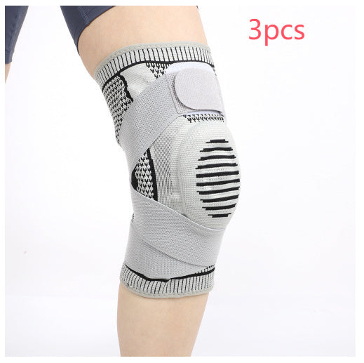 🛡️ Outdoor Sports Pressure Knee Pads – Breathable Compression Support for Fitness, Cycling & Basketball