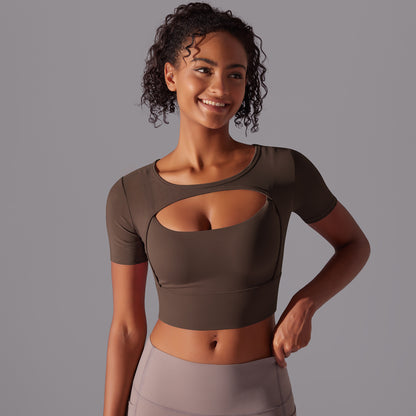 🧘‍♀️ Women’s Fitness Double Layer Yoga Top – Comfortable, Stylish, and Performance-Ready
