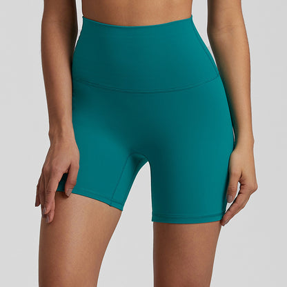 ☁️ Nude Feel Yoga Shorts – Quick-Drying, Breathable & Slim Fit Activewear for Women