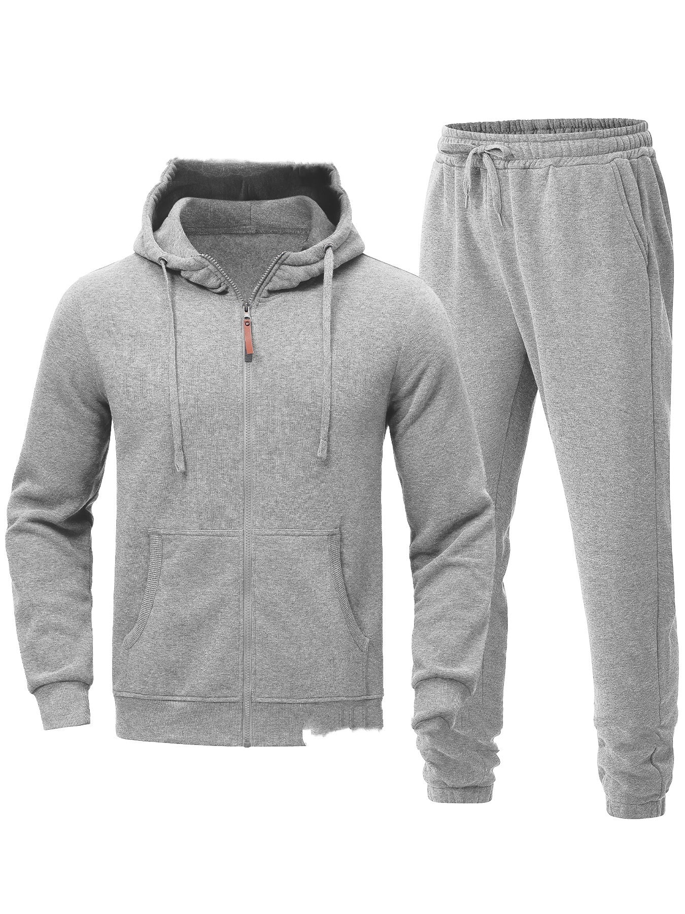 🧥 Men’s Hooded Sweater Set – Spring, Autumn & Winter Casual Pullover Tracksuit