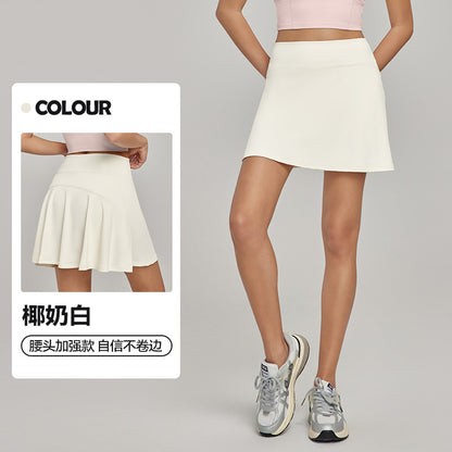 Women’s Casual Sports Skirt – Athletic Skort with Built-In Shorts for Tennis, Running & Everyday Wear